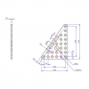 Треугольная пластина из анодированного алюминия Triangle Plate 6*8 (Pair) - «globural.ru» - Владимир