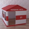 Детский игровой домик «Пожарная служба» - «globural.ru» - Владимир