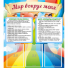 Стенд "Мир вокруг меня" - «globural.ru» - Владимир