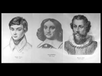 Портреты математиков ( 18 штук, А3 ) - «globural.ru» - Владимир