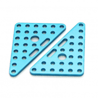 Треугольная пластина из анодированного алюминия Triangle Plate 6*8 (Pair) - «globural.ru» - Владимир