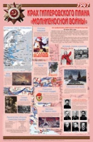 Плакат "Великая Отечественная война: Крах гитлеровского плана «молниеносной войны»" - «globural.ru» - Владимир