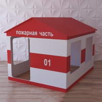 Детский игровой домик «Пожарная служба» - «globural.ru» - Владимир