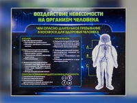 Стенд "Воздействие невесомости на организм человека" - «globural.ru» - Владимир