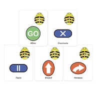 Набор карточек для программирования мини-робота Bee-Bot - «globural.ru» - Владимир