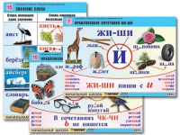 Комплект таблиц для начальной школы "Обучение грамоте. Письмо и развитие речи" - «globural.ru» - Владимир