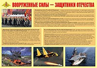 Плакат "Вооруженные Силы – защитники Отечества" - «globural.ru» - Владимир
