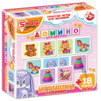 Комплект развивающих игр 3-5 лет. Домино  - «globural.ru» - Владимир