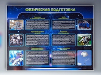Стенд "Физическая подготовка" (вариант 2) - «globural.ru» - Владимир