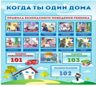 Стенд "Когда ты один дома" - «globural.ru» - Владимир