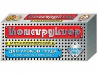 Конструктор металлический №5 (для уроков труда) 68 элементов - «globural.ru» - Владимир