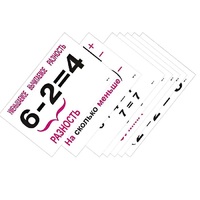 Опорные таблицы по математике 1 класс - «globural.ru» - Владимир