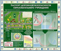 Стенд-уголок "Паспорт дорожной безопасности образовательного учреждения" - «globural.ru» - Владимир