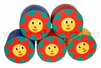 Пуфик «Солнышко» d=60*30см (ВИК) - «globural.ru» - Владимир