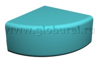 Угловой пуфик 48*48*25см (ВИК) - «globural.ru» - Владимир