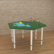 Игровой стол для развития мелкой моторики Маленькие горки - «globural.ru» - Владимир