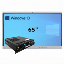 Интерактивная панель 65" (встроенный ПК Win10, Intel i5) - «globural.ru» - Владимир