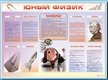 Стенд-уголок "Юный физик" - «globural.ru» - Владимир