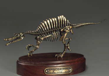 Модель скелета динозавра Spinosaurus - «globural.ru» - Владимир