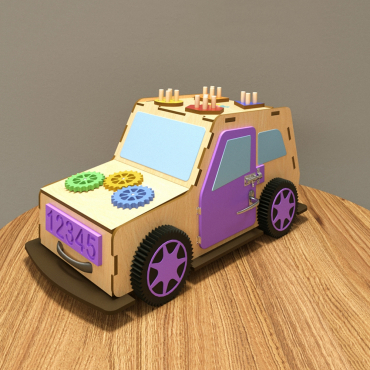 Бизикуб мобильный "Машинка" - «globural.ru» - Владимир