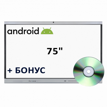 Интерактивная панель 75" (Android) - «globural.ru» - Владимир