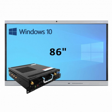 Интерактивная панель 86" (встроенный ПК Win10, Intel i5) - «globural.ru» - Владимир