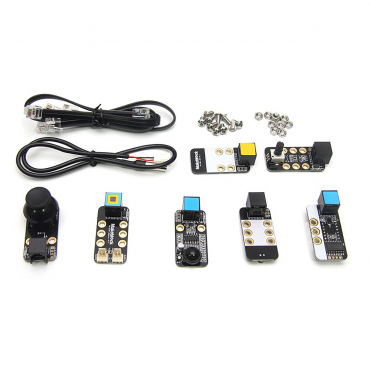 Ресурсный набор электронных компонентов Makeblock - Electronic Add-on Pack for Starter Robot Kit - «globural.ru» - Владимир